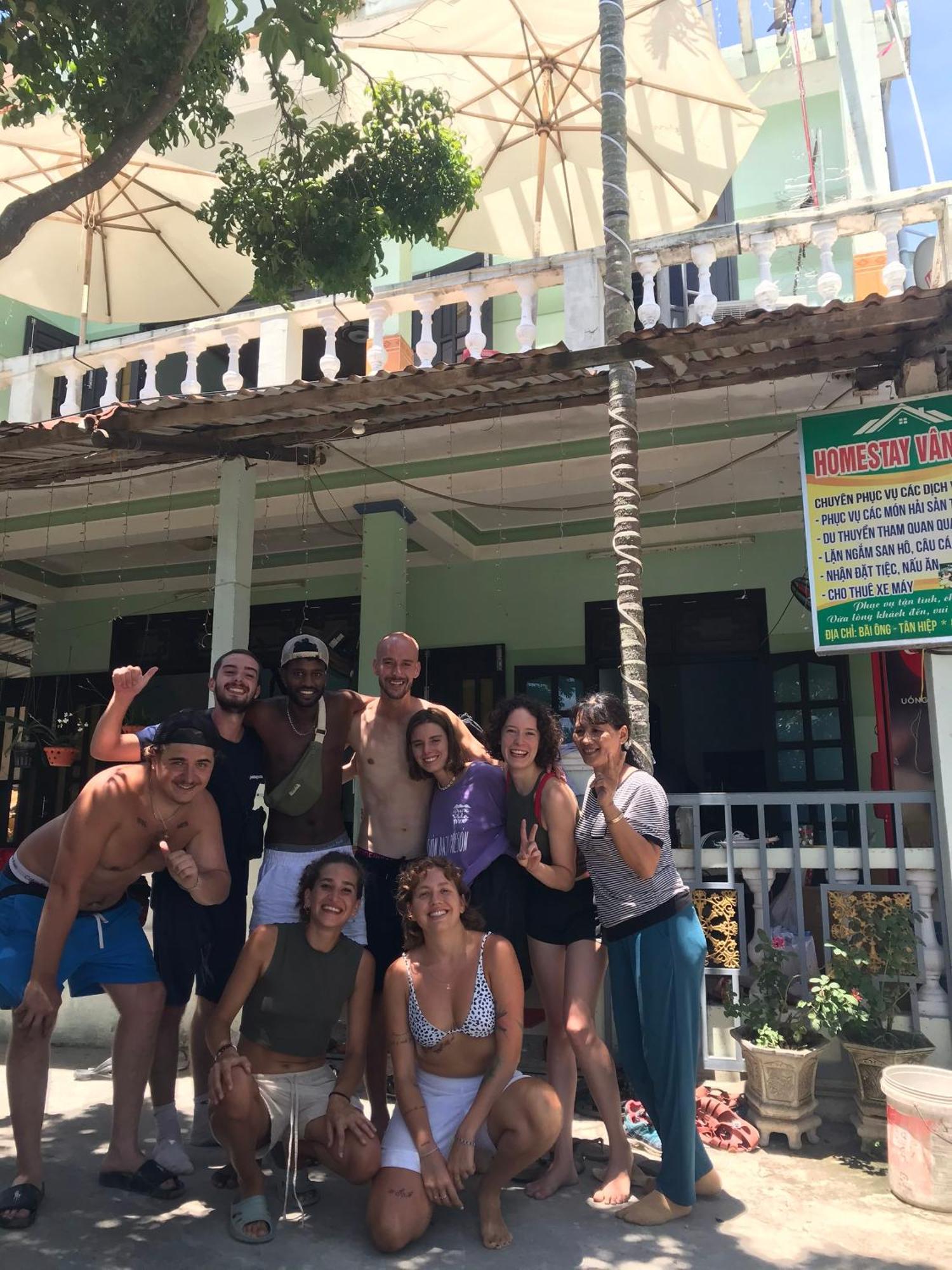 Homestay Van Duc Cu Lao Cham Tân Hiệ Exteriör bild