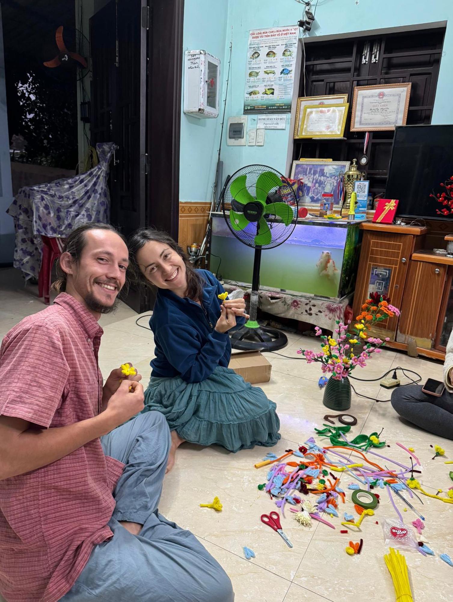 Homestay Van Duc Cu Lao Cham Tân Hiệ Exteriör bild