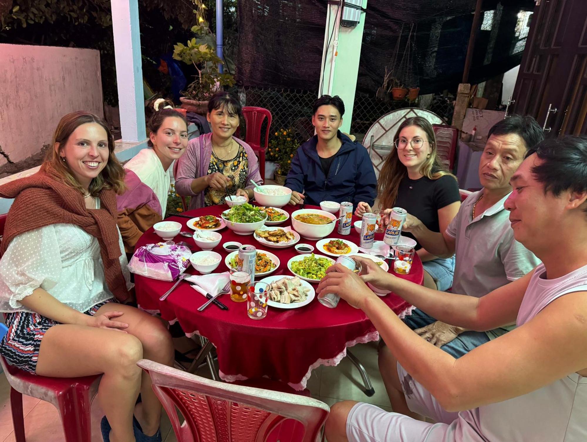 Homestay Van Duc Cu Lao Cham Tân Hiệ Exteriör bild