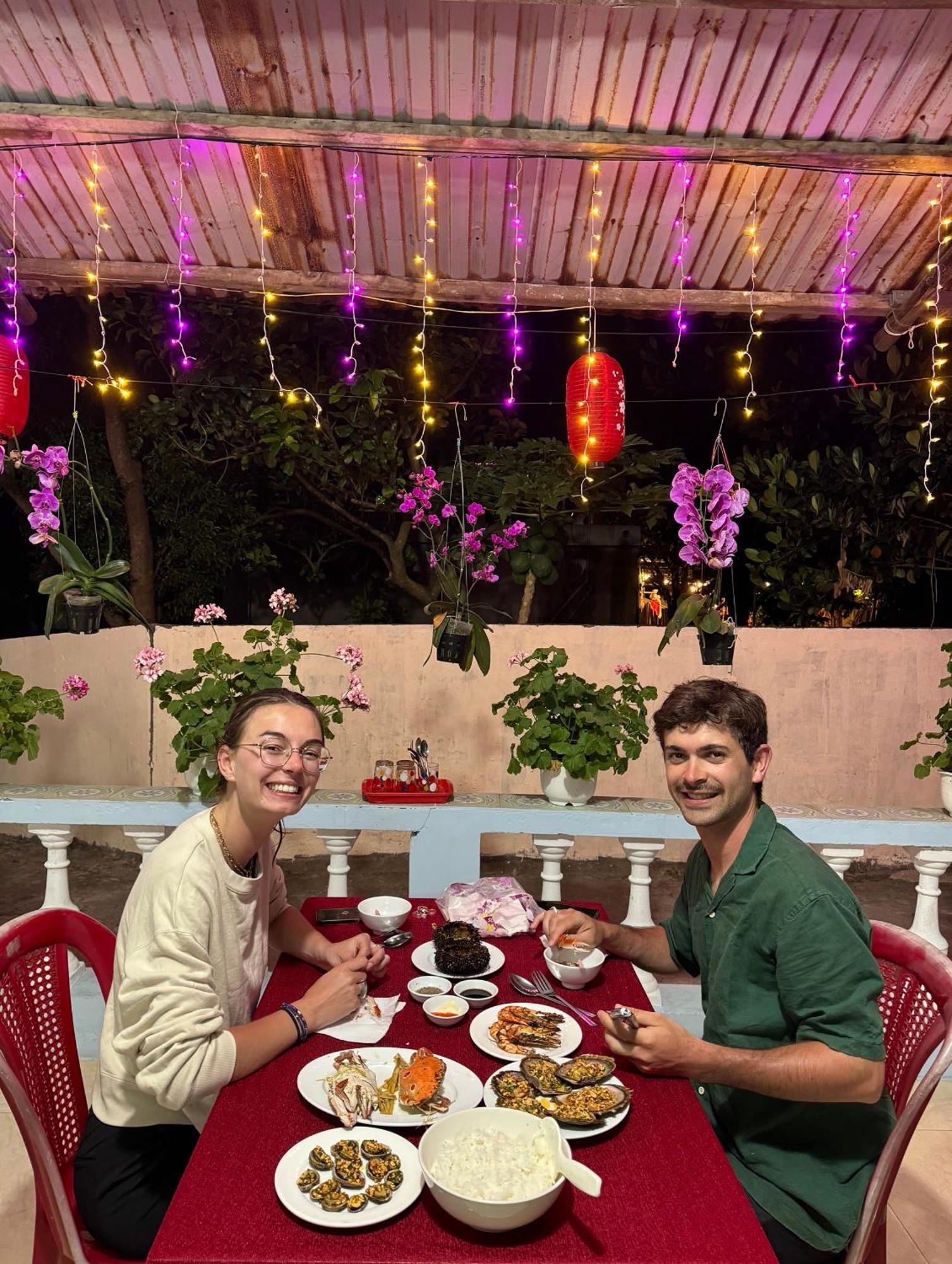 Homestay Van Duc Cu Lao Cham Tân Hiệ Exteriör bild