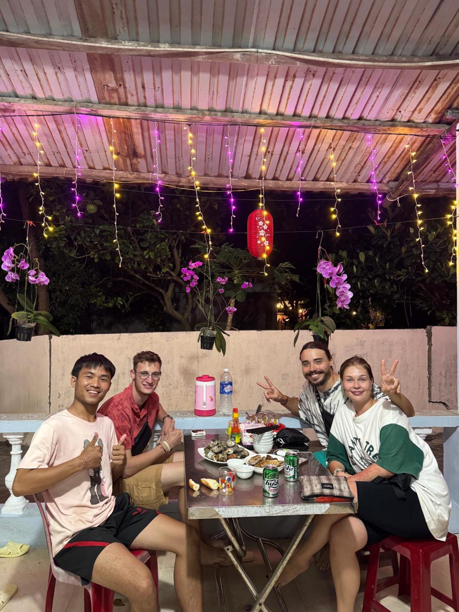 Homestay Van Duc Cu Lao Cham Tân Hiệ Exteriör bild