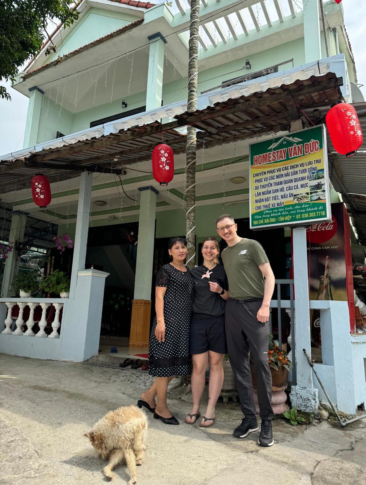 Homestay Van Duc Cu Lao Cham Tân Hiệ Exteriör bild
