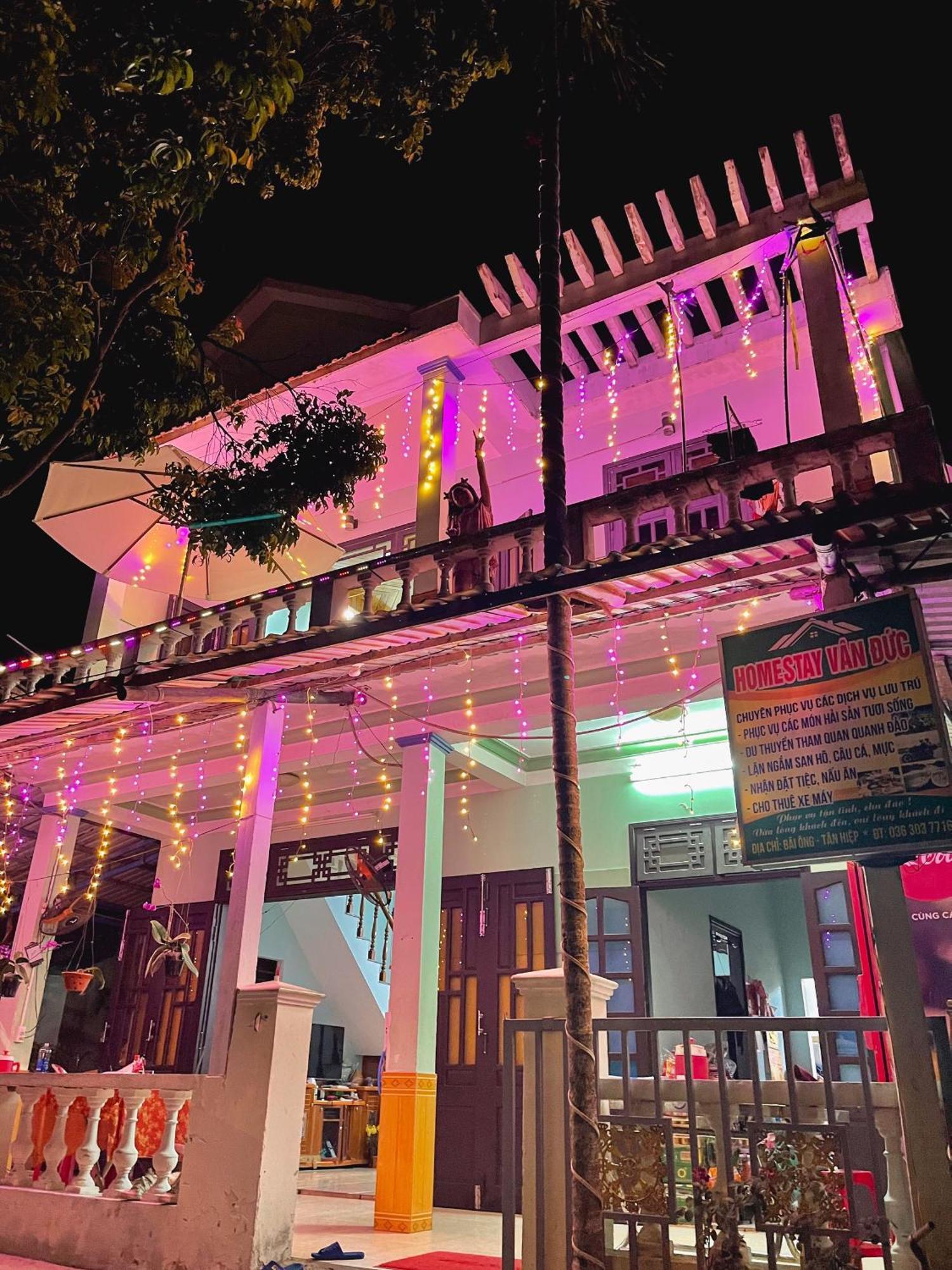 Homestay Van Duc Cu Lao Cham Tân Hiệ Exteriör bild